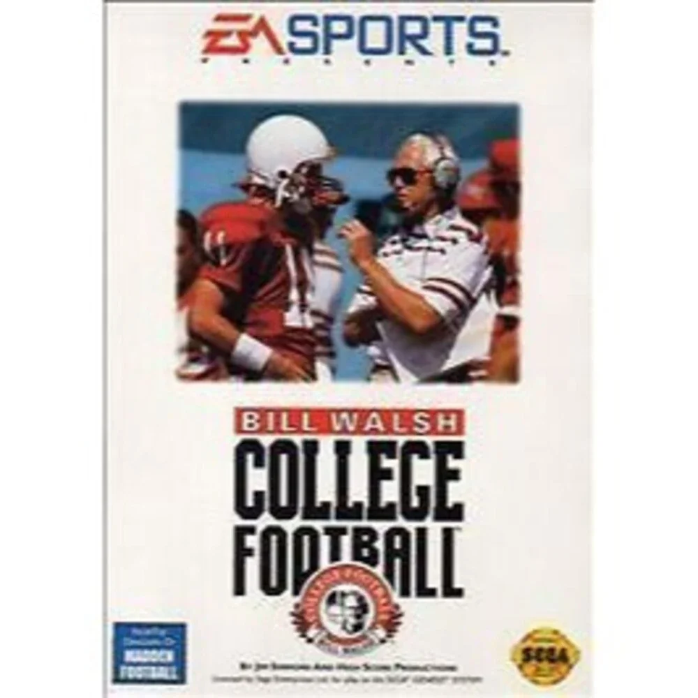 Bill Walsh College Football (Sega Genesis, 1993)